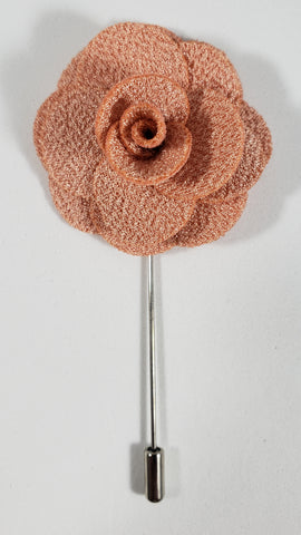 Blush Flower Lapel Pin