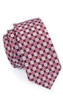 Salmon & Pink Checkered Necktie