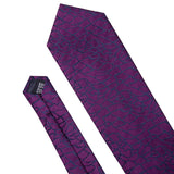 Purple & Black Necktie