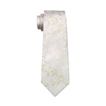 Creme Leaf Necktie