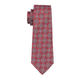 Red & Black Design Necktie