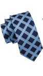 Blue & Navy Striped Necktie