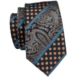 Brown Pattern Necktie