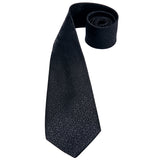 Black Pattern Necktie