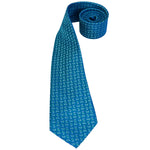 Light Blue Paisley Necktie