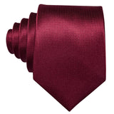 Solid Maroon Necktie