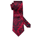 Red & Black Necktie